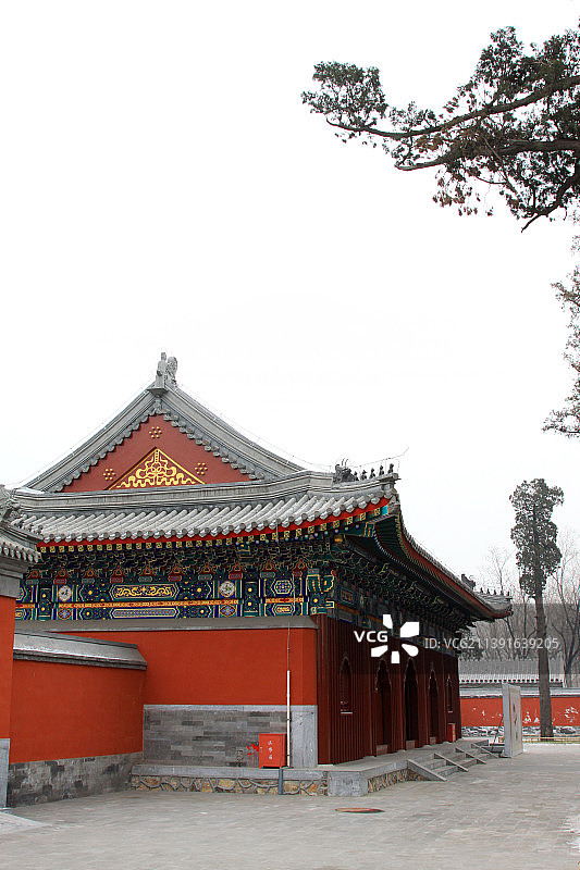 北京圆明园正觉寺图片素材