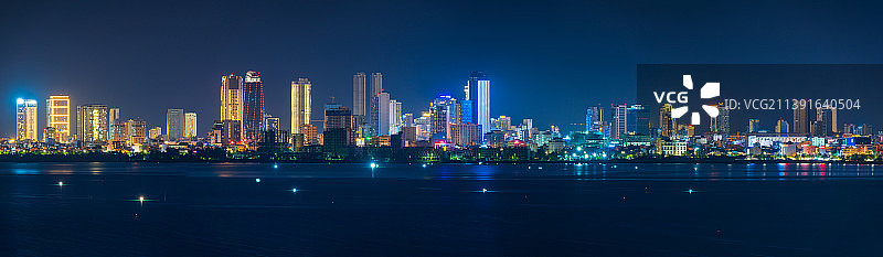 岘港市中心全景图片素材