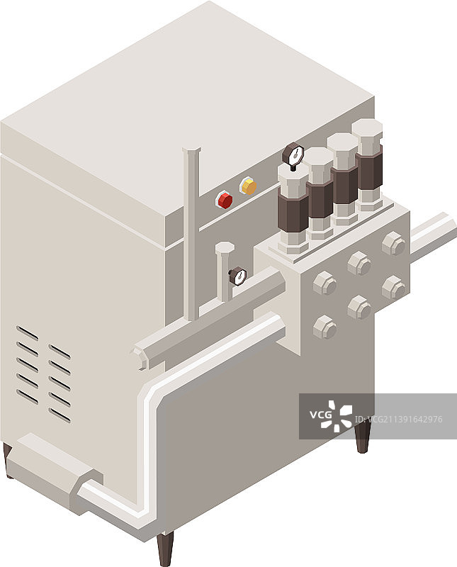 牛奶厂生产线图片素材