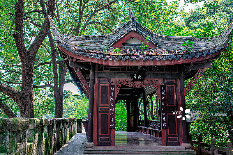 成都东湖公园图片素材