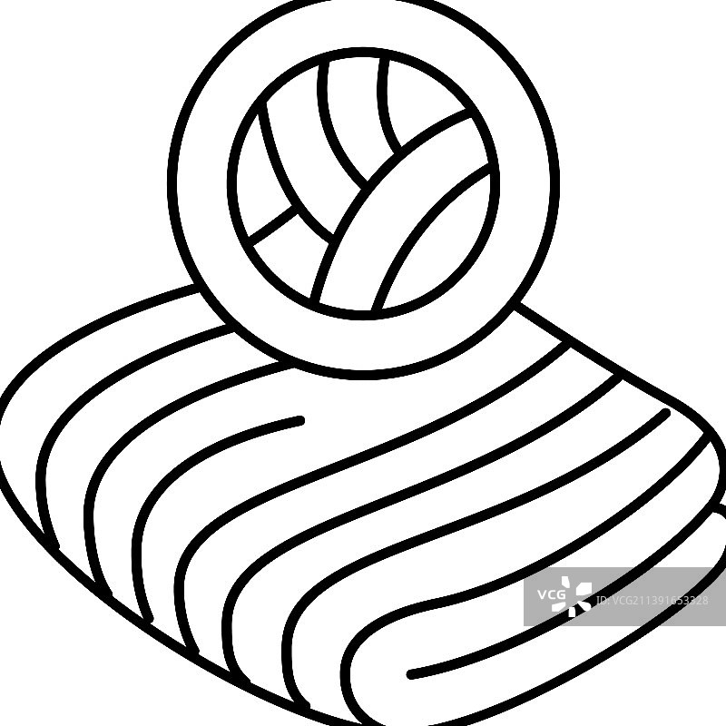 丝绒面料线条图标图片素材