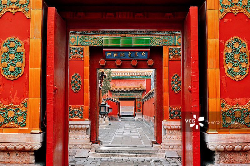 宫门重重图片素材