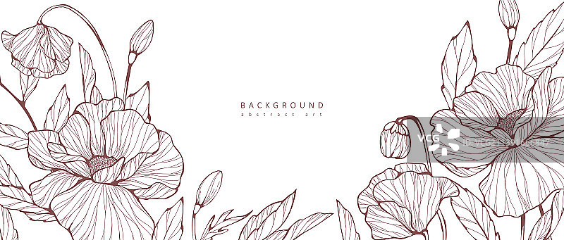 时尚奢华植物背景图片素材