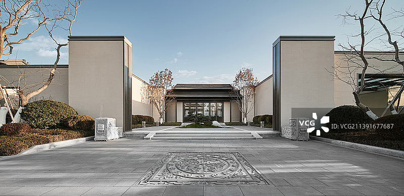 中式地产建筑图片素材