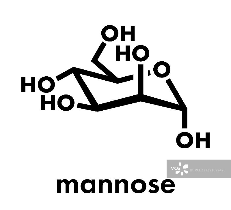 D－甘露糖分子图片素材