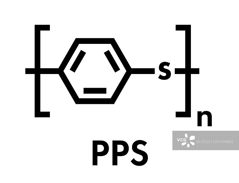 聚苯硫醚PPS聚合物化学图片素材