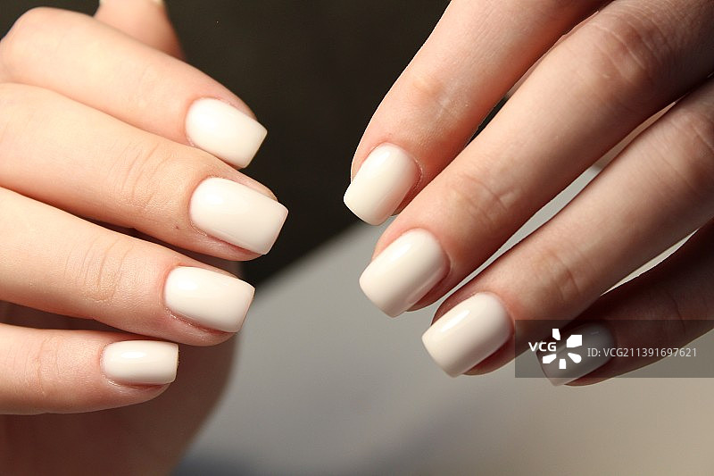 精美背景上的时尚美甲设计图片素材