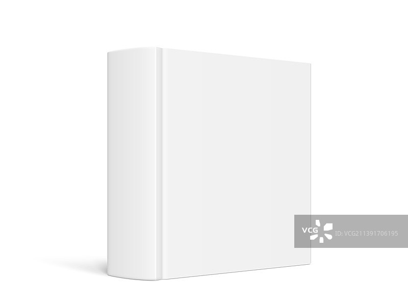 空白封面立式书本样机图片素材