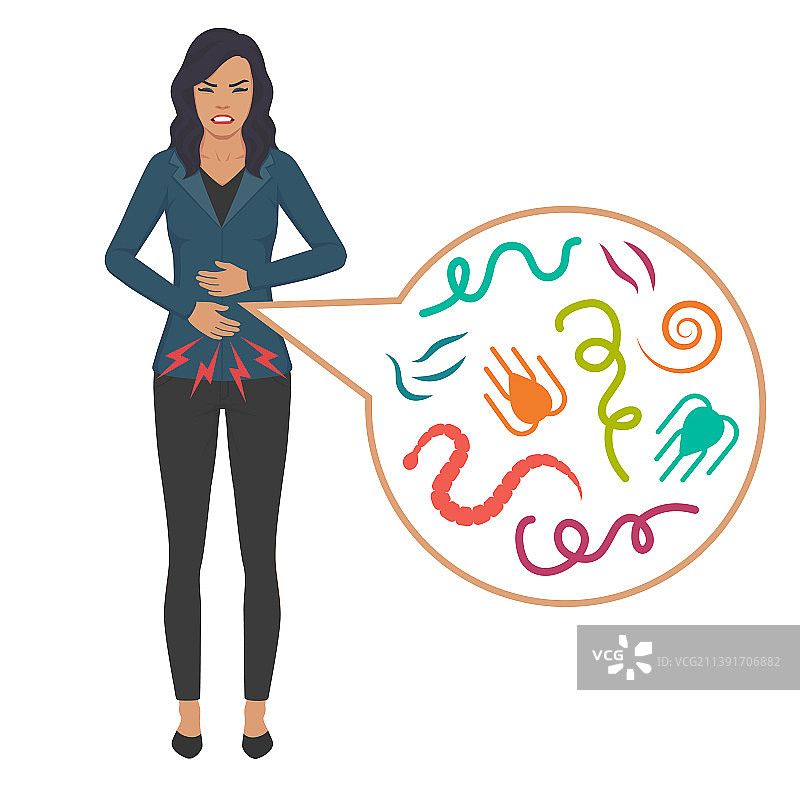 人类肠道图片素材