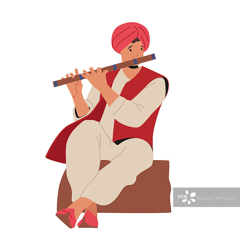 印度传统艺术文化与音乐概念图片素材