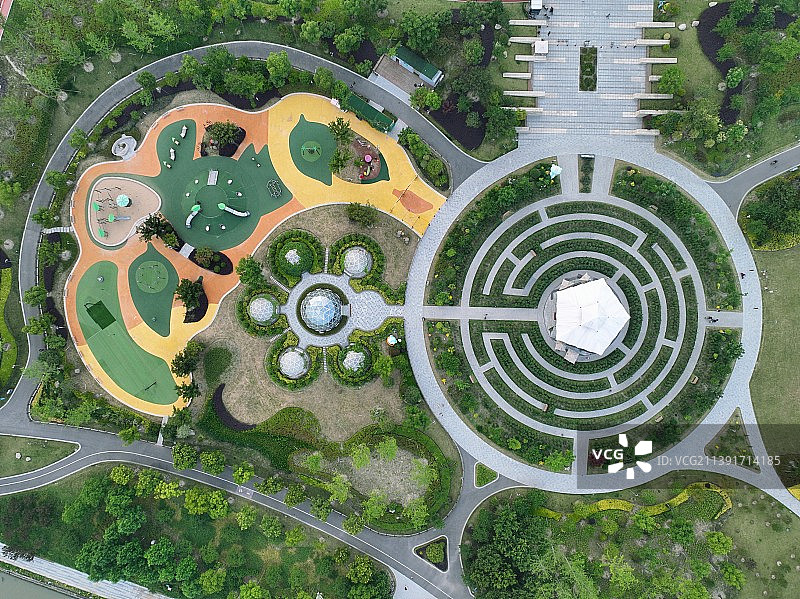 迷宫花园图片素材