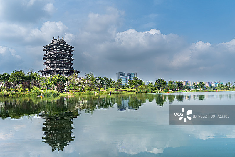 成都东安阁图片素材