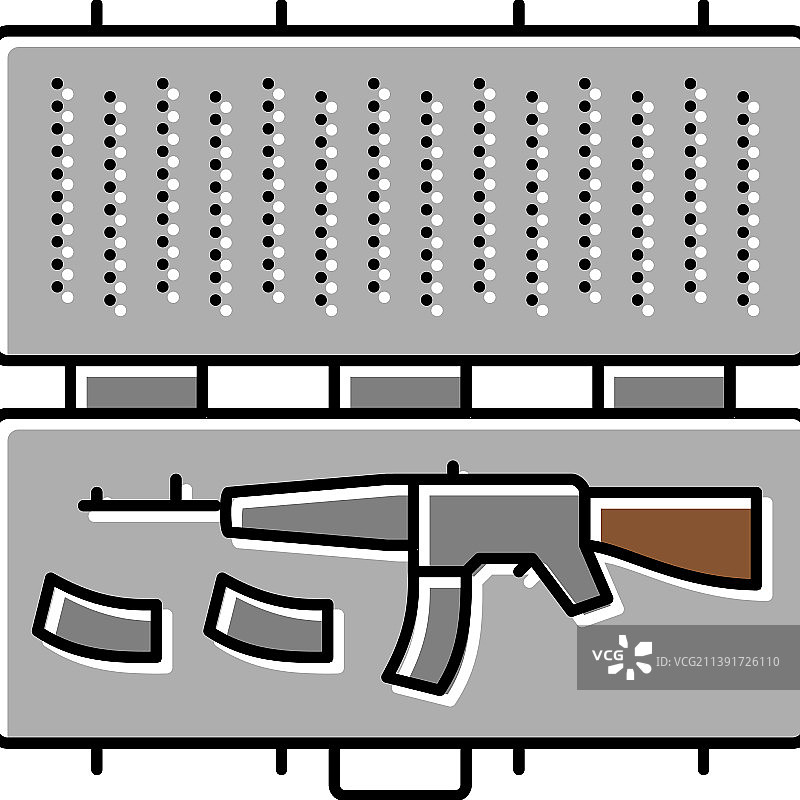 枪套颜色图标图片素材