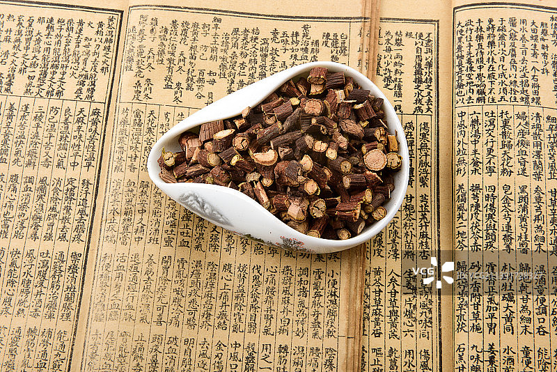 中药材中医草药药方首乌藤图片素材