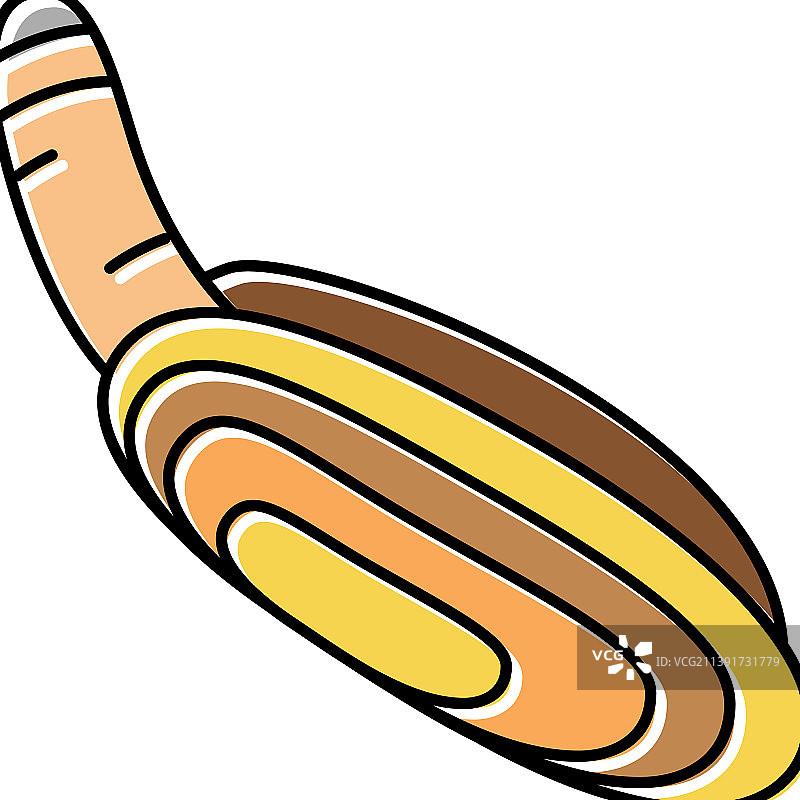 太平洋蛤蜊彩色图标图片素材