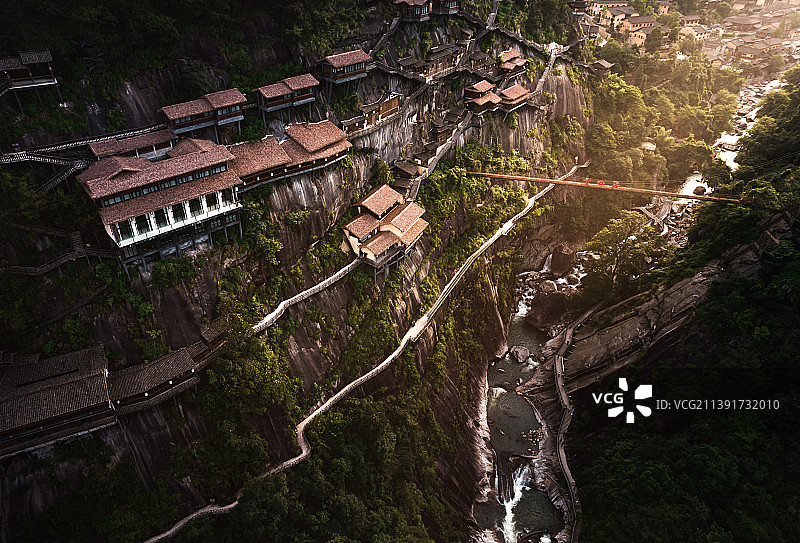 江西上饶望仙谷图片素材