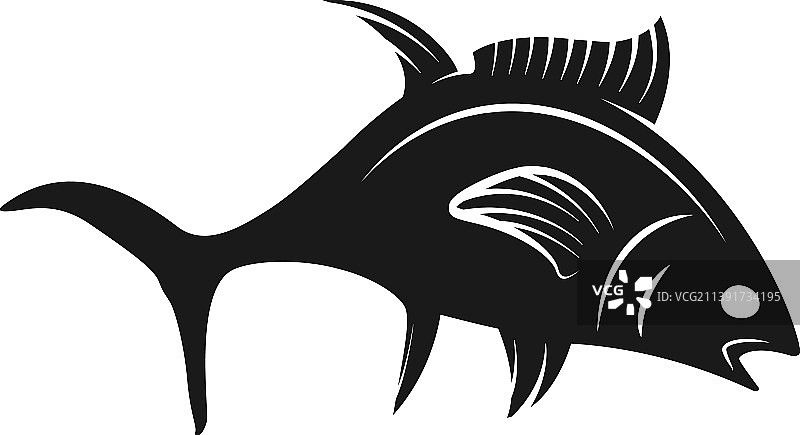 金枪鱼图标设计模板图片素材