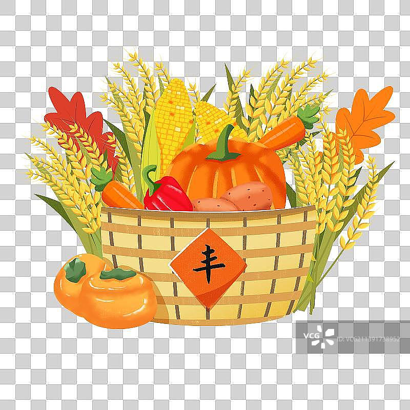 秋天丰收季节粮食农作物图片素材