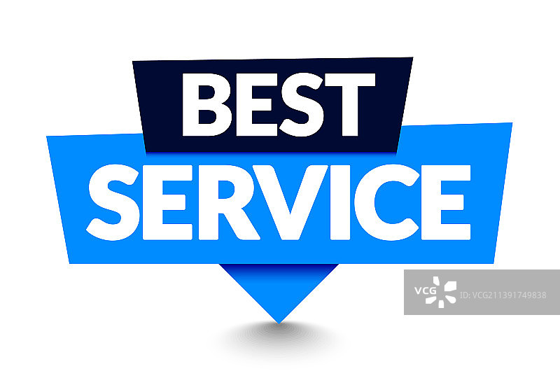 现代网络商店最佳服务指针图片素材