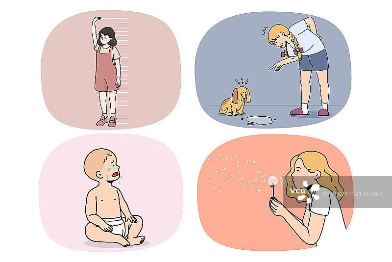 儿童玩耍放松场景图片素材