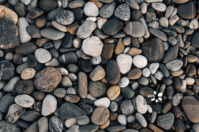 彩色石子的砾石图案抽象背景图片素材