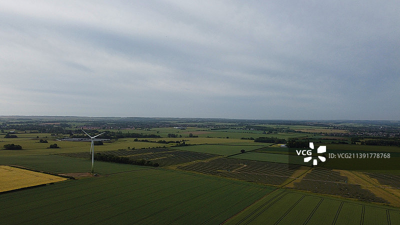 英国朗福德的田野风光图片素材