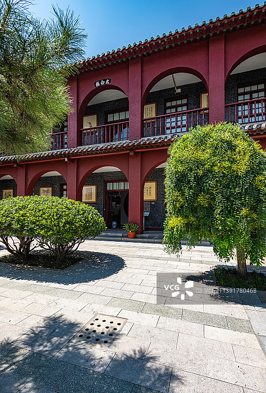 山东济宁太白楼李白纪念馆建筑图片素材