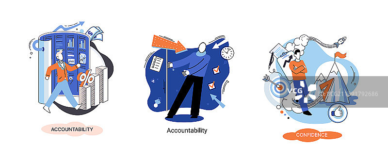 个人品质概念合集图片素材