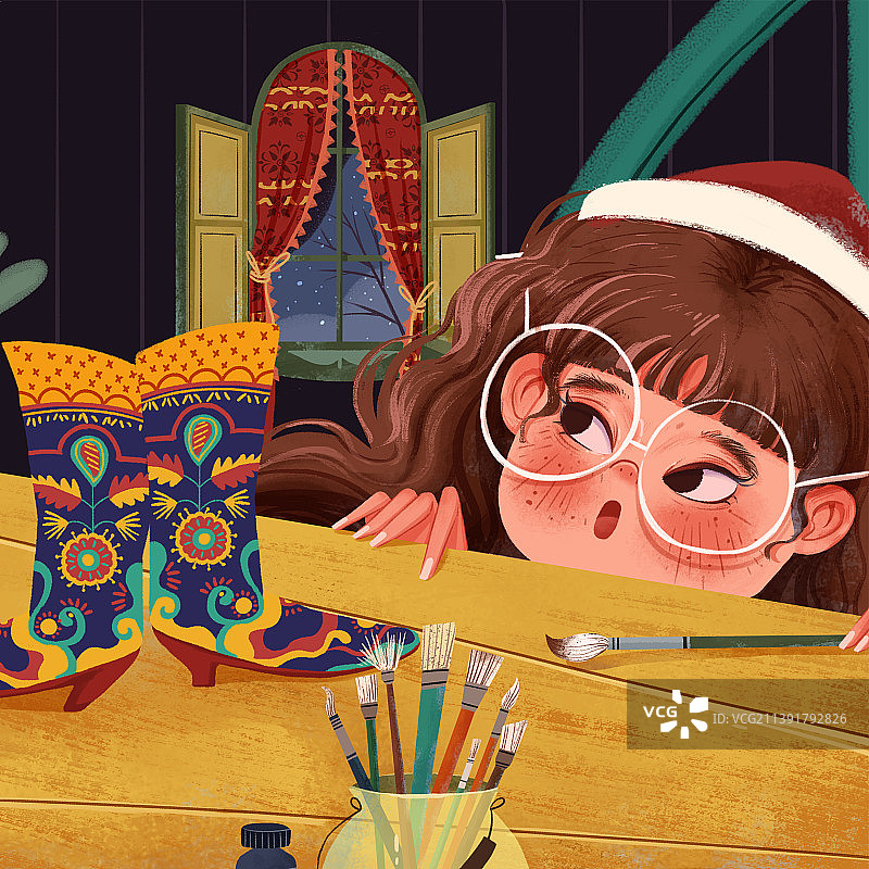 复古插画图片素材