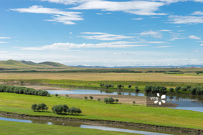 黄河九曲风景图片素材