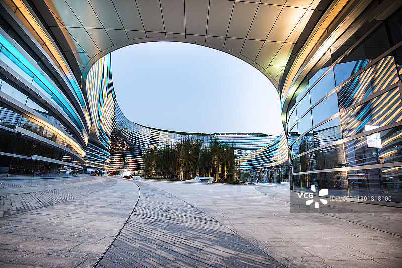 剧院建筑与建筑广场图片素材