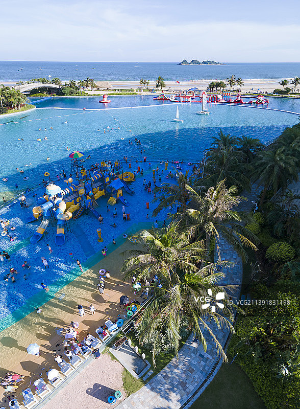 广东阳江海陵敏捷黄金海岸图片素材