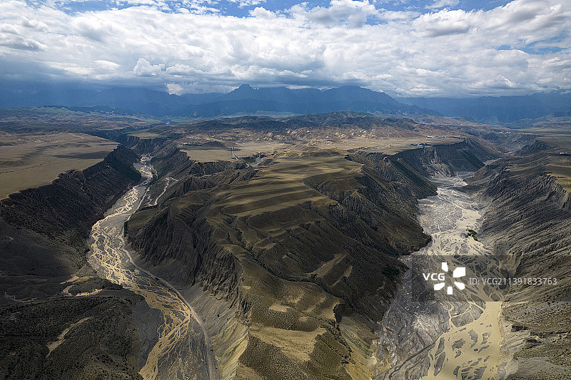 新疆维吾尔自治区伊犁自治州奎屯市安集海大峡谷图片素材