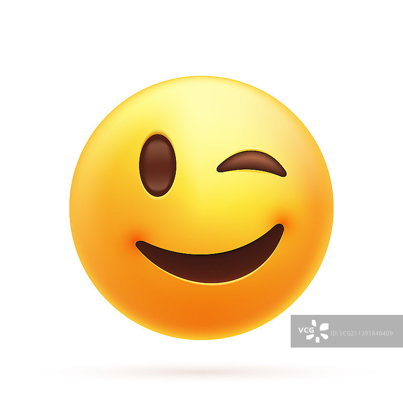 微笑表情符号图标图片素材