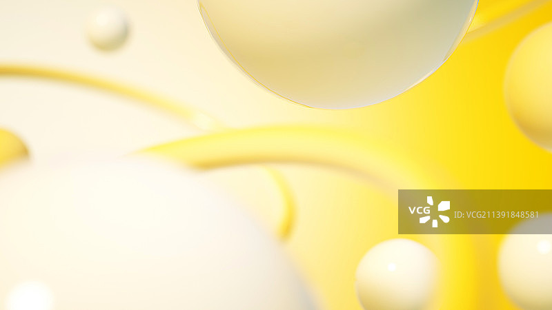 淡黄色渐变场景图片素材