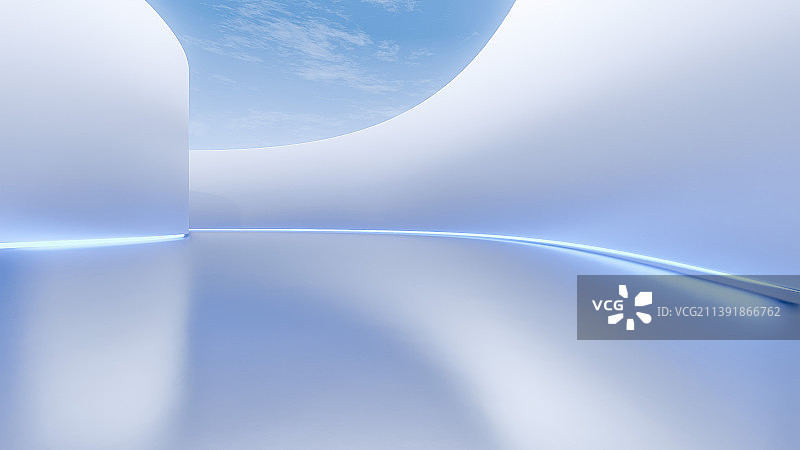 简约建筑设计露天广场图片素材