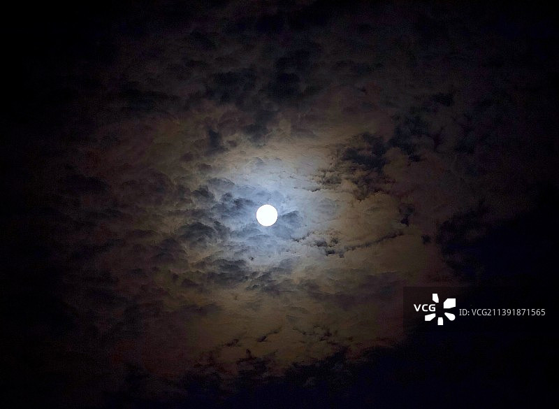 十五的月亮图片素材