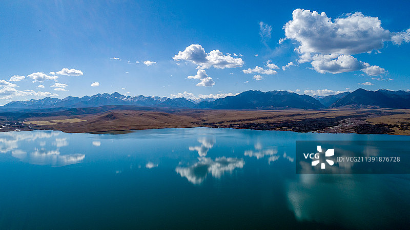 甘肃省张掖市山丹县山丹军马场，当前世界最大和历史最悠久的马场图片素材