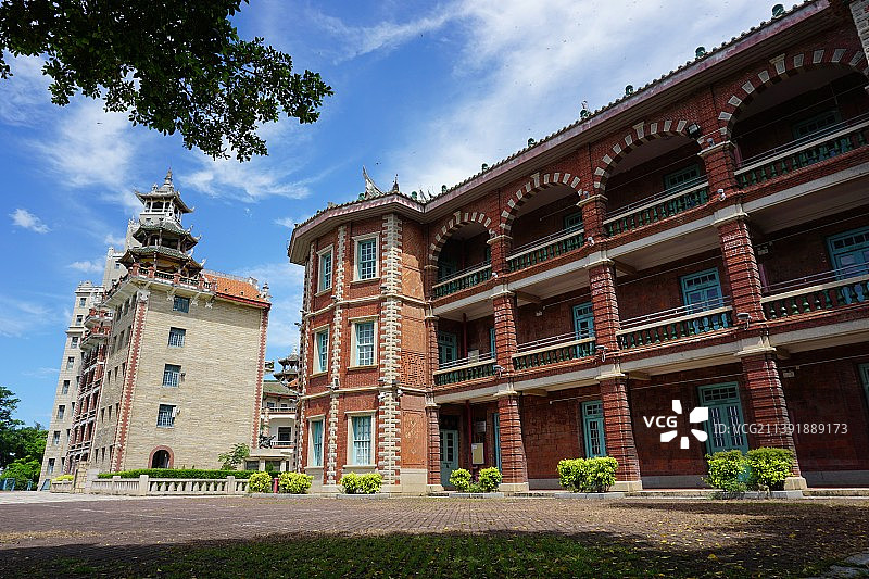 集美南薰楼, 厦门集美学村集美中学南薰楼图片素材