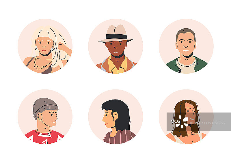 用户头像图片素材