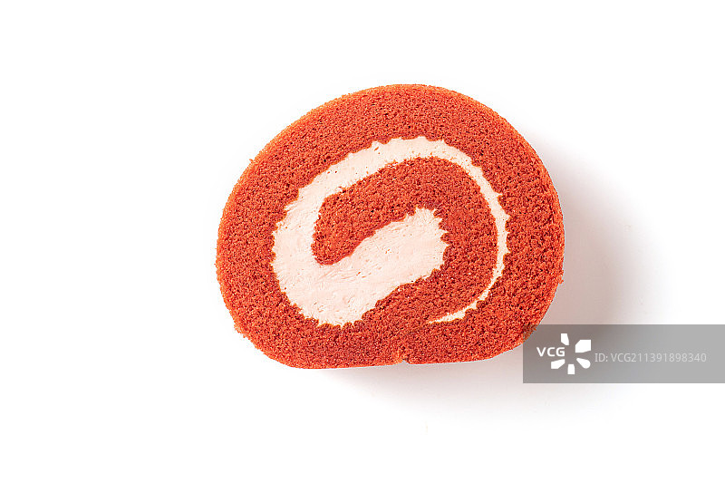 奶油瑞士卷图片素材