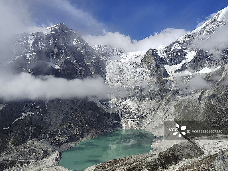 喜马拉雅山脉图片素材