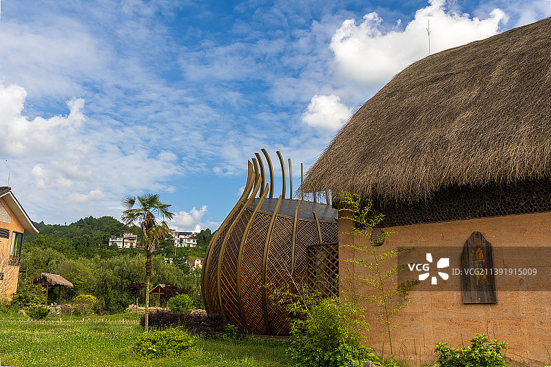 贵州荔波的渔隐寨票民宿景区图片素材