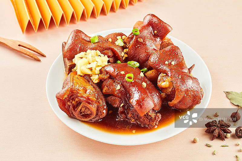 热卤猪蹄猪脚图片素材