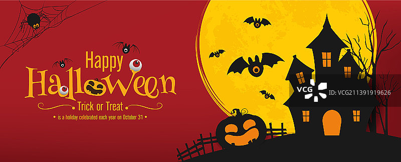 万圣节banner设计：南瓜图片素材