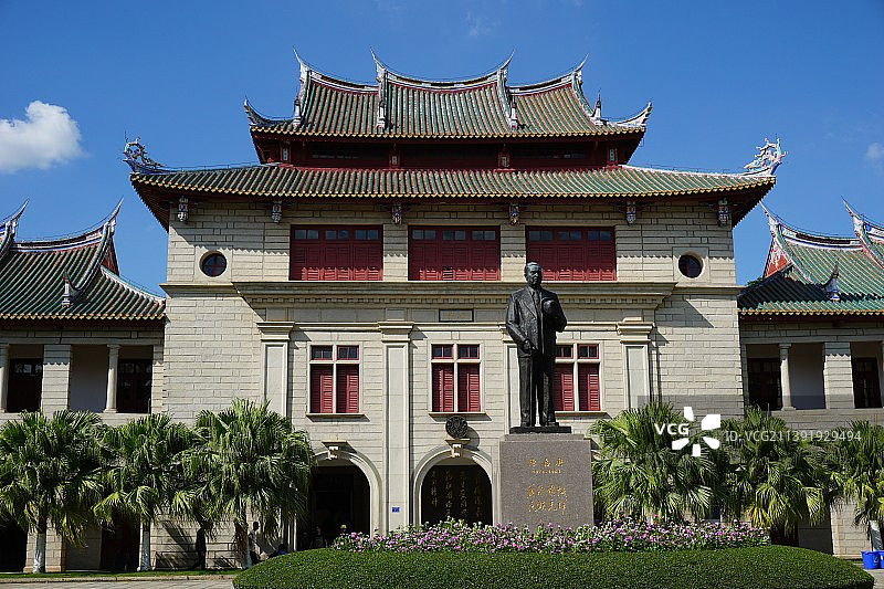 厦门大学陈嘉庚塑像, 厦门大学陈嘉庚雕像, 壁纸主题, 桌面背景图片素材