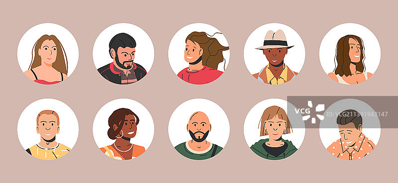 用户头像图片素材