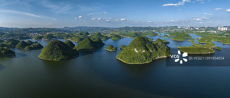贵州千岛湖---百花湖图片素材