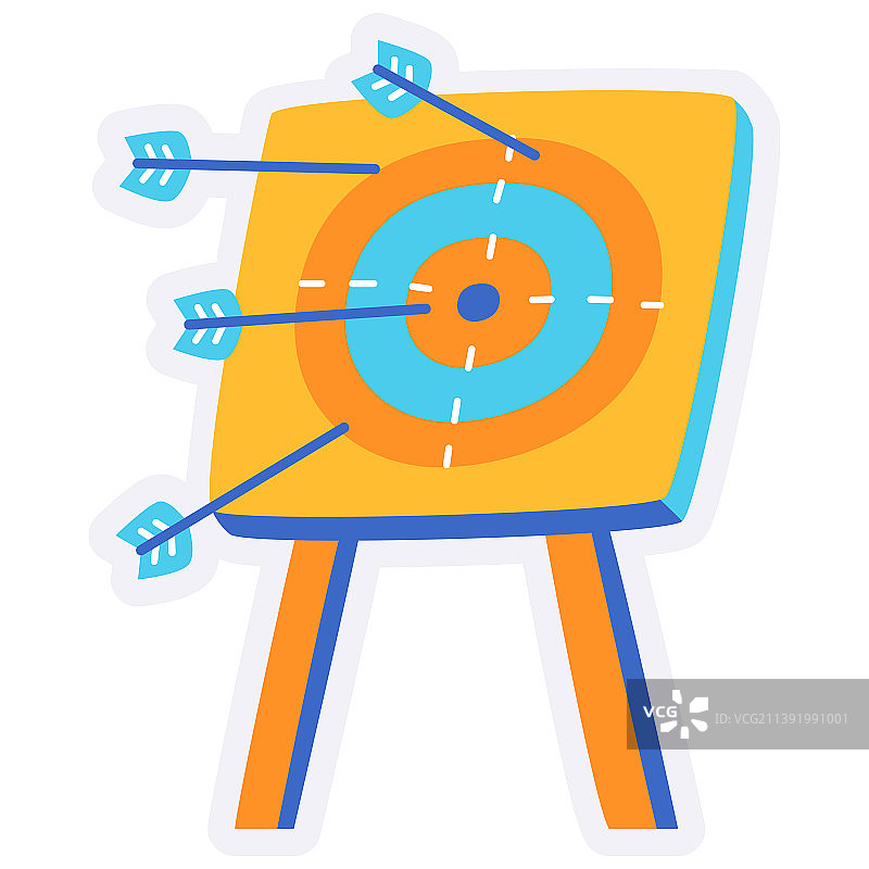 靶心箭头瞄准目标图片素材