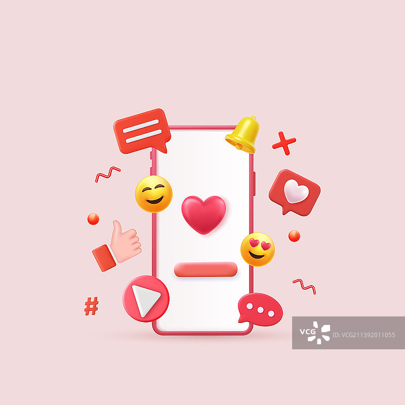 社交媒体与技术图片素材